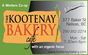 Kootenay Bakery Cafe Co-op