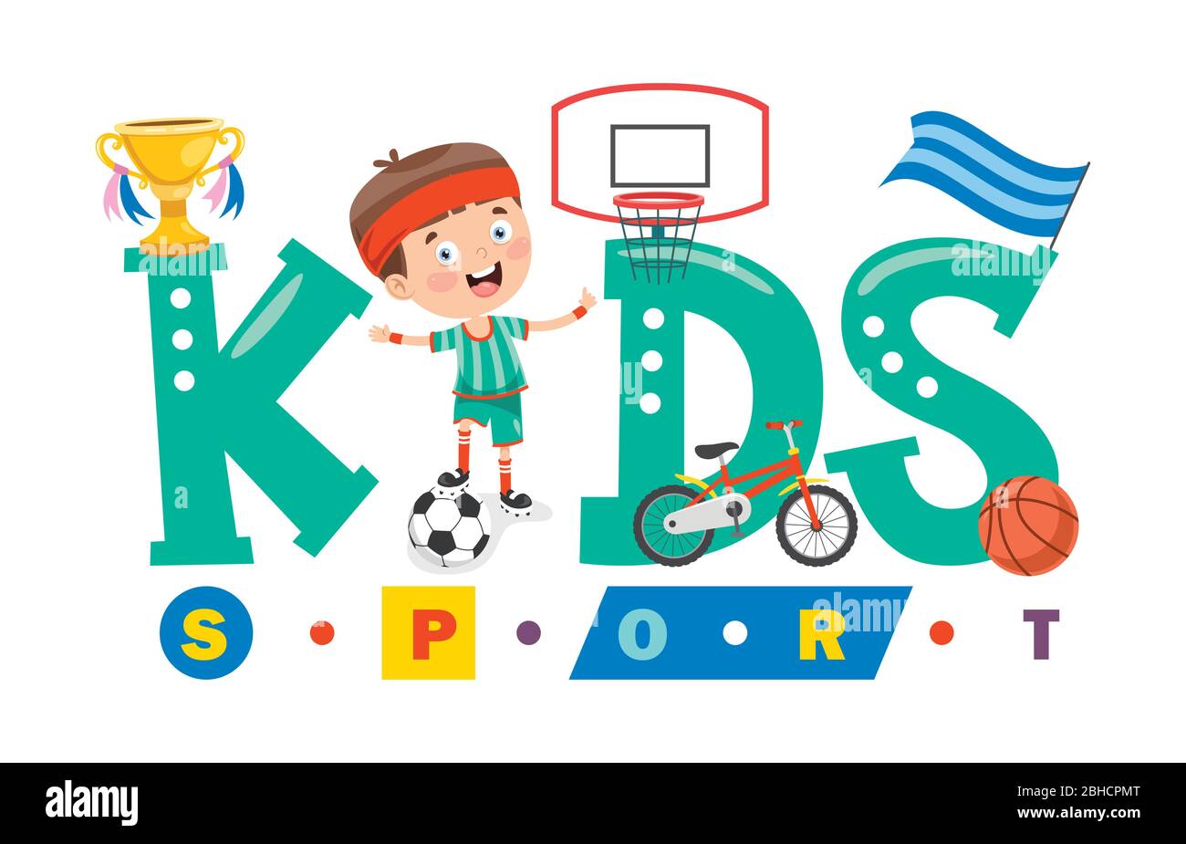 logo design for kids sport 2BHCPMT