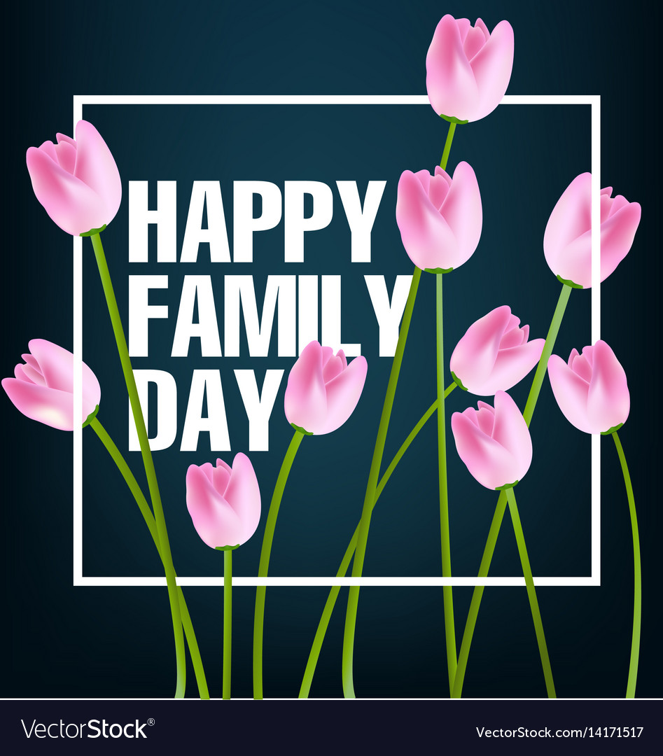 happy family day vector 14171517