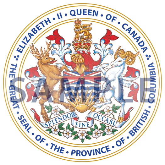 The Great Seal of British Columbia