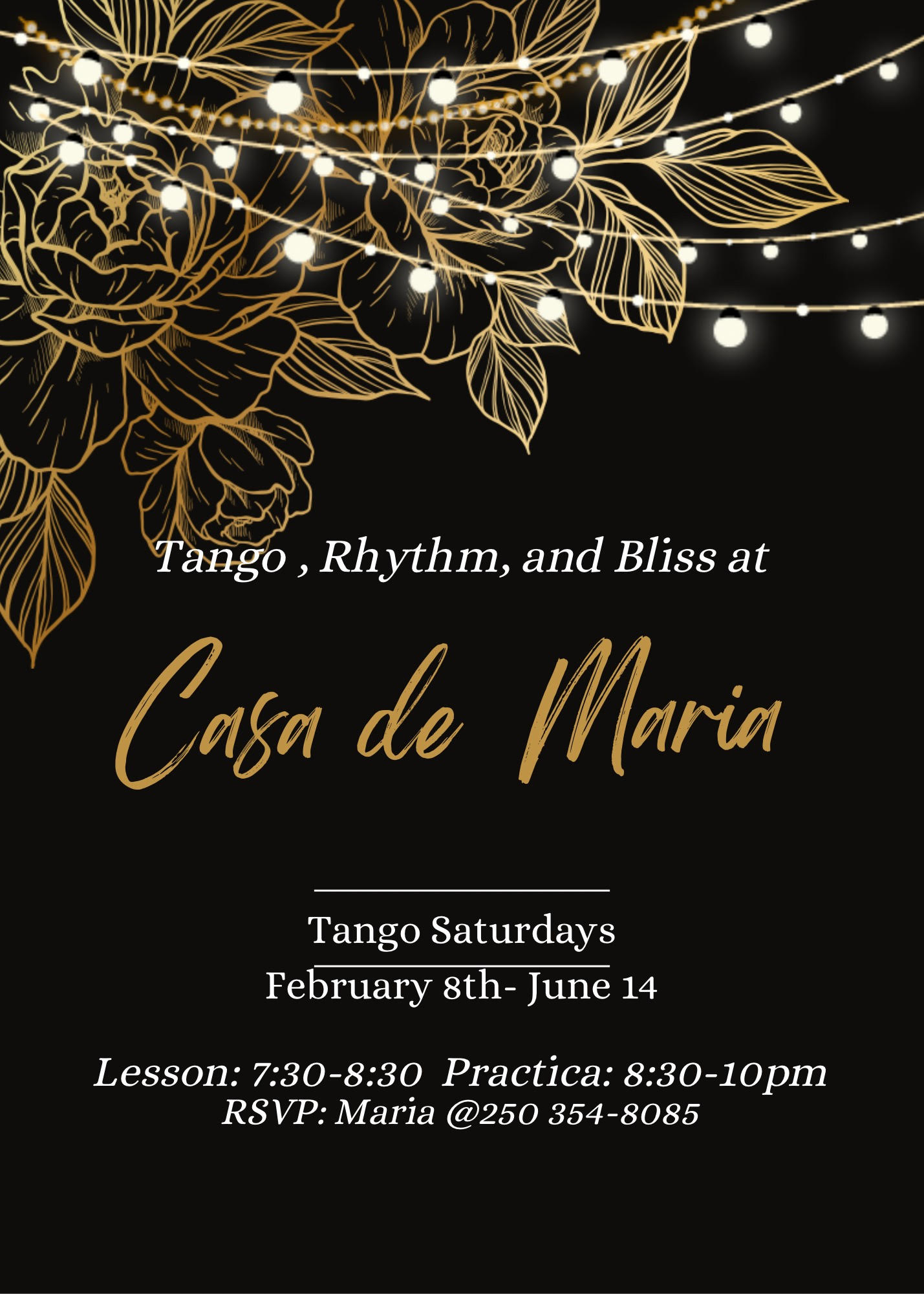 ~KootenayDanceNews~ Get Your Tango on this Saturday @CDM Studio!