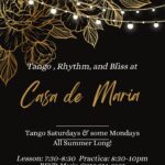 ~KootenayDanceNews~ Tango Celebration & Practica Night this Sat, Nov 8th!